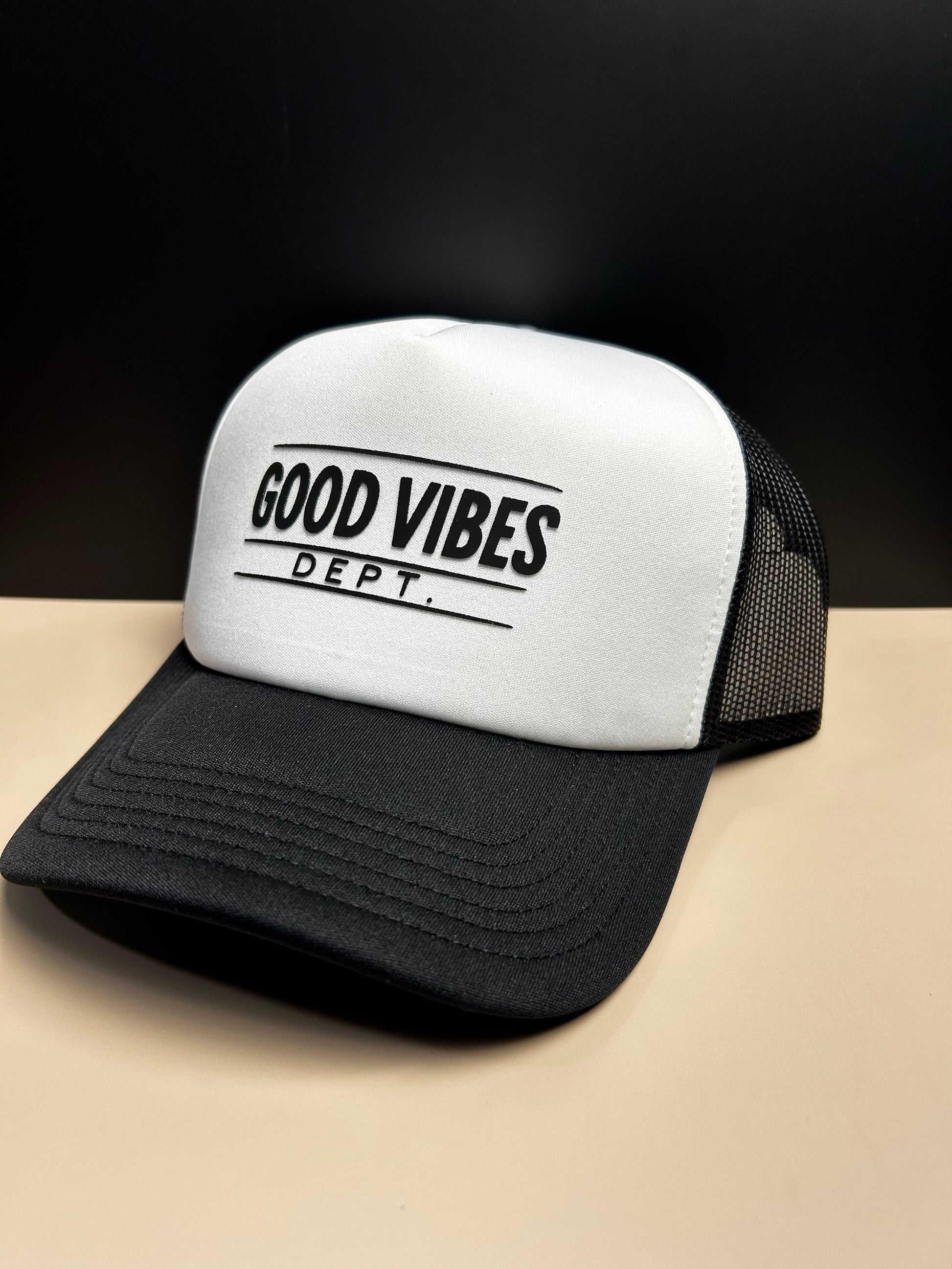 Respect my energy good vibe hat