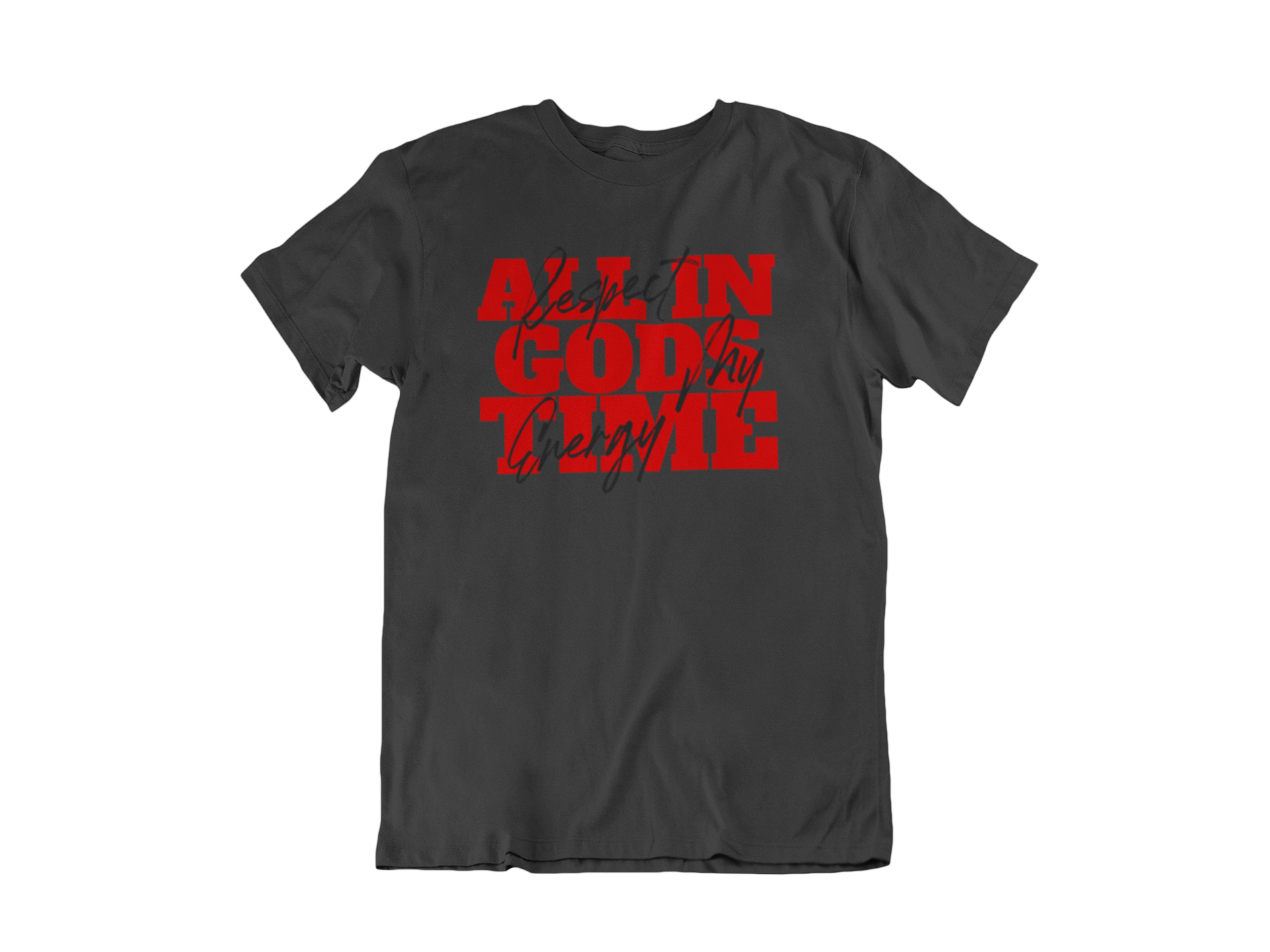 All In God’s Time Tee – Respect My Energy