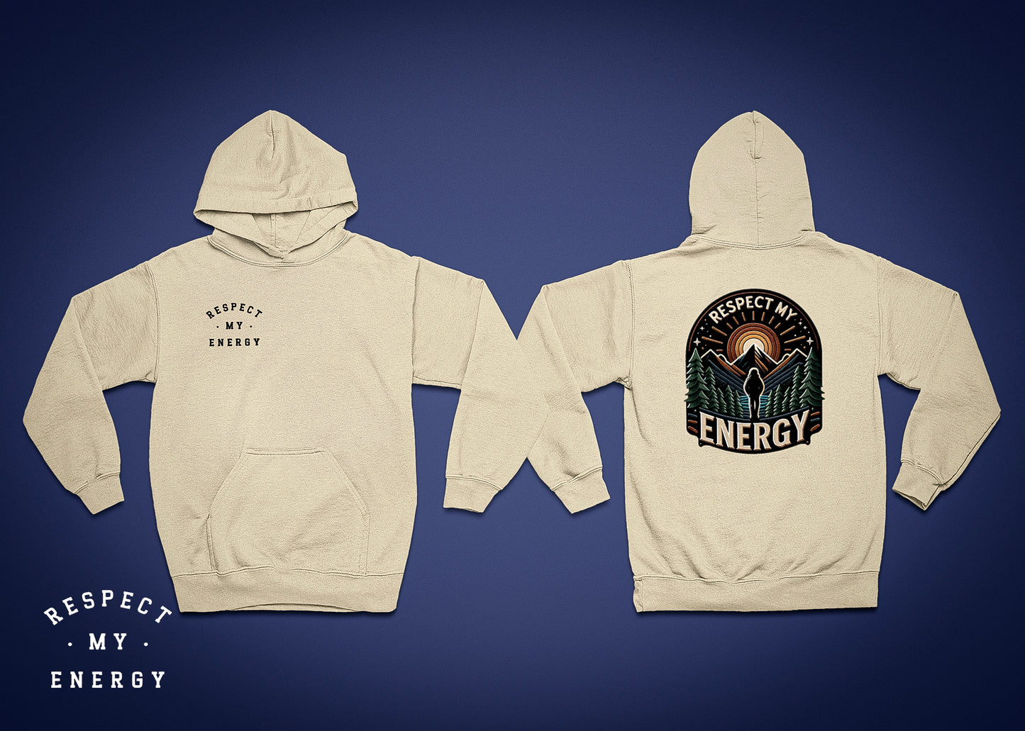 "Man on mission" hoodie