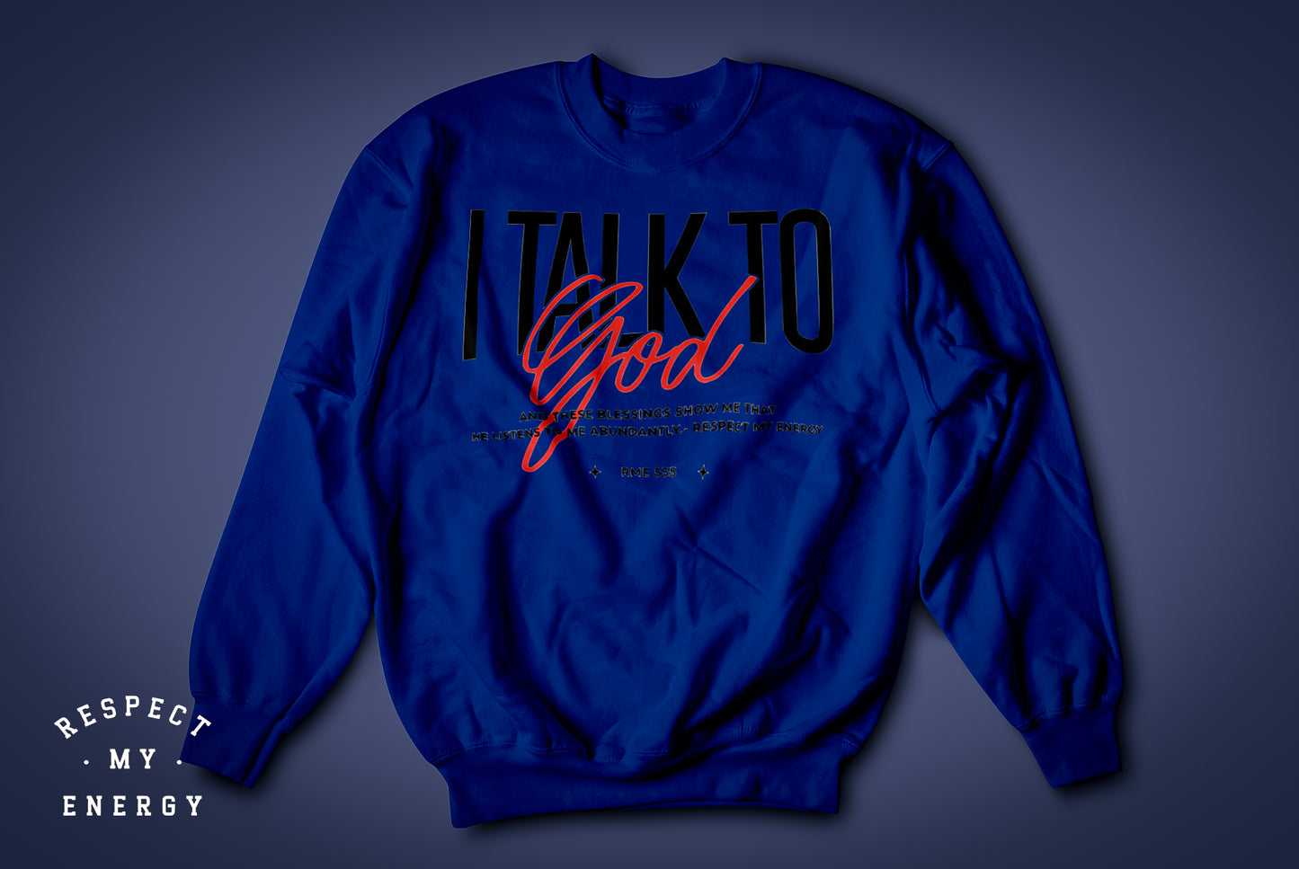 "I Talk to God" unisex hoodie