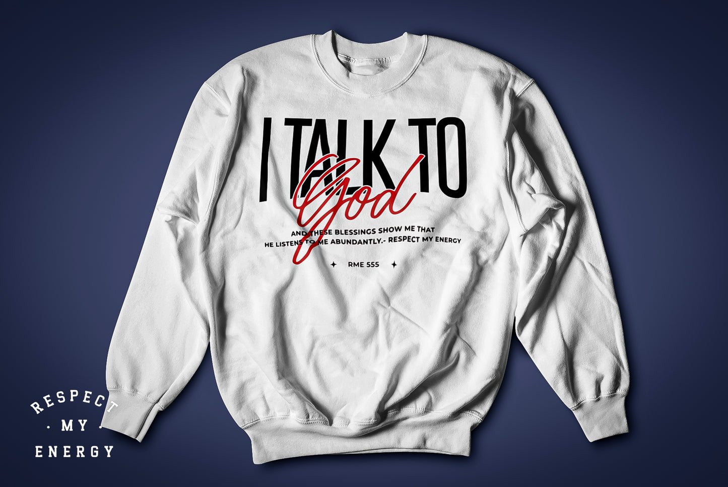 "I Talk to God" unisex hoodie