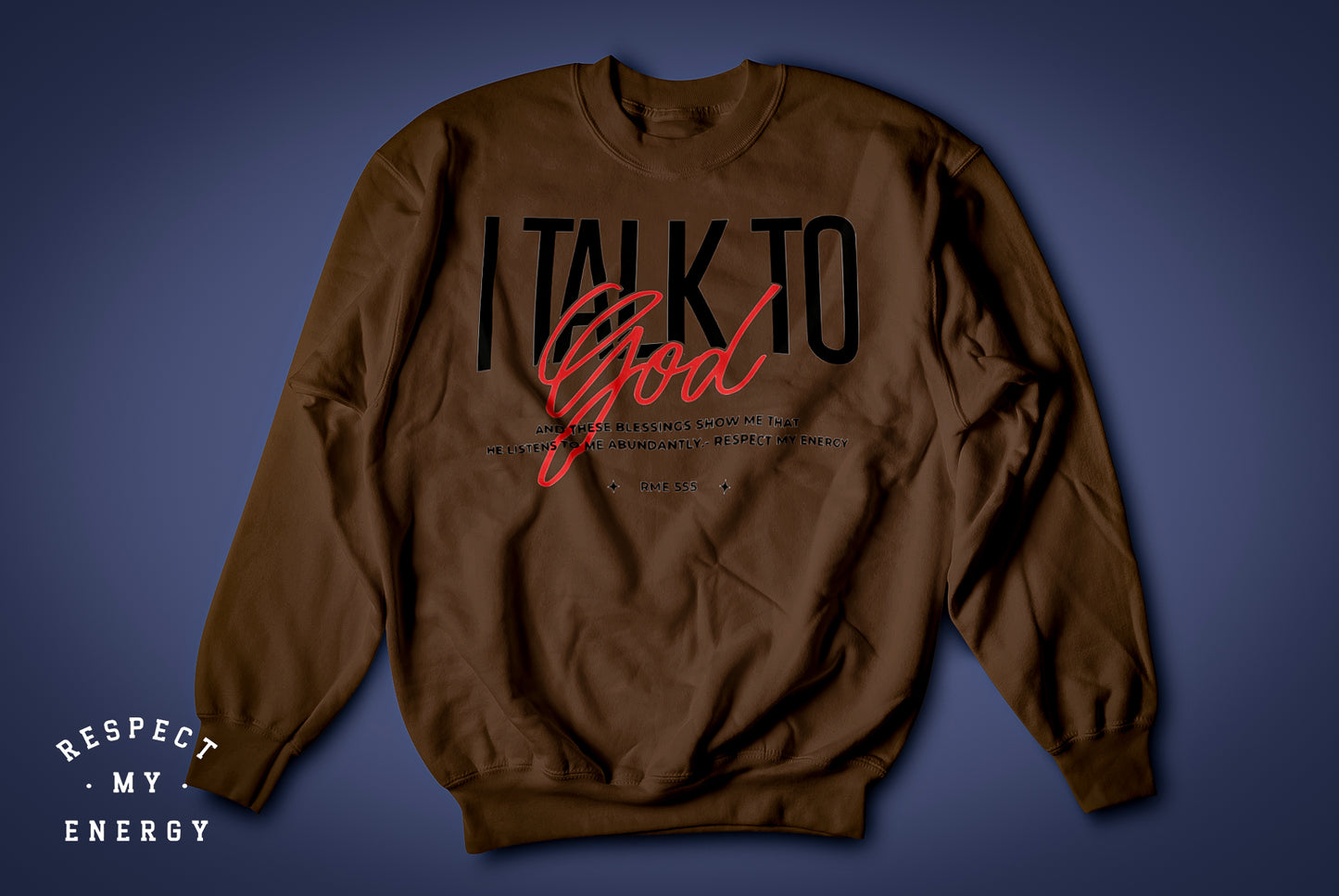 "I Talk to God" unisex hoodie