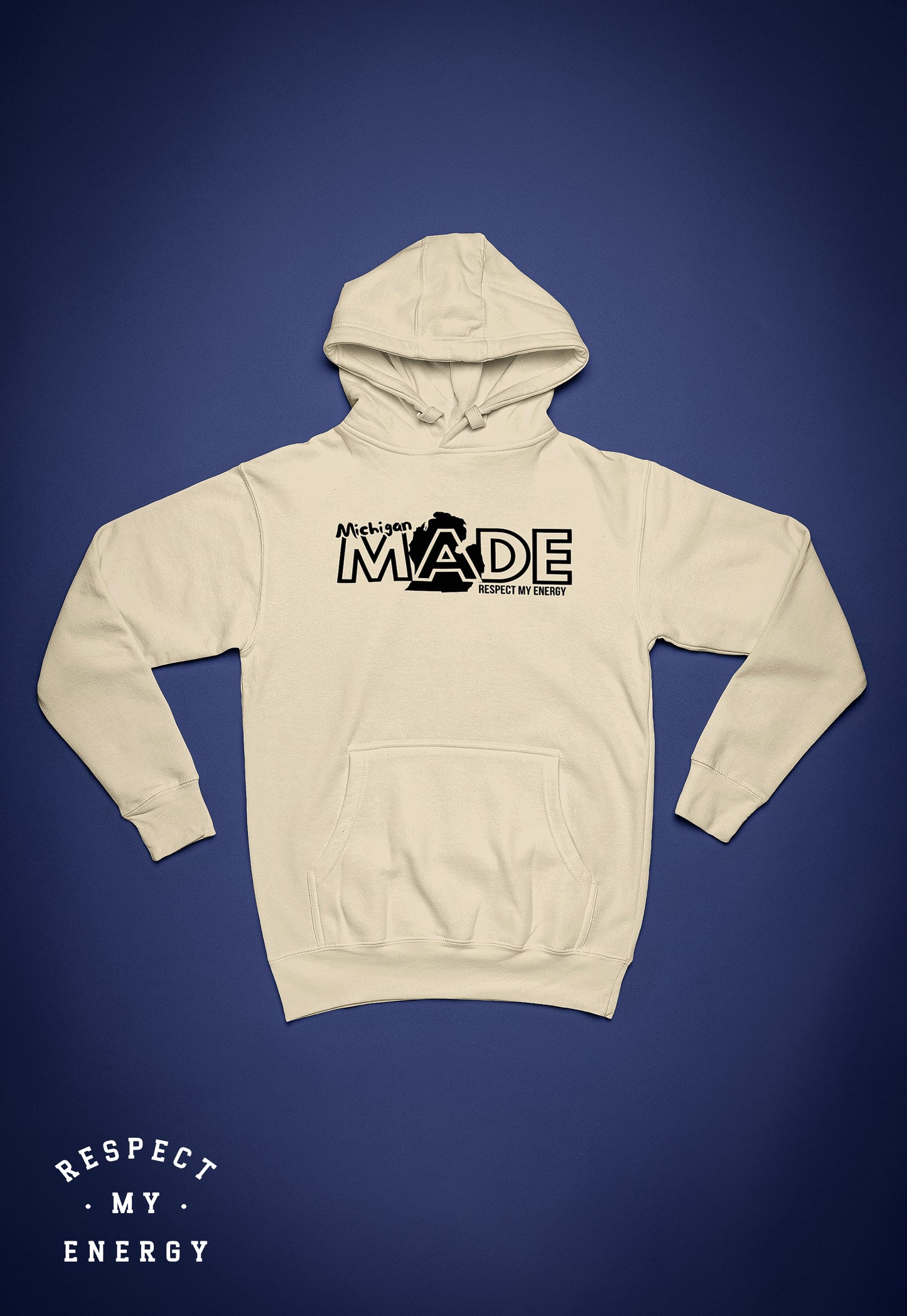 Michigan "Made" me unisex long sleeve hoodie