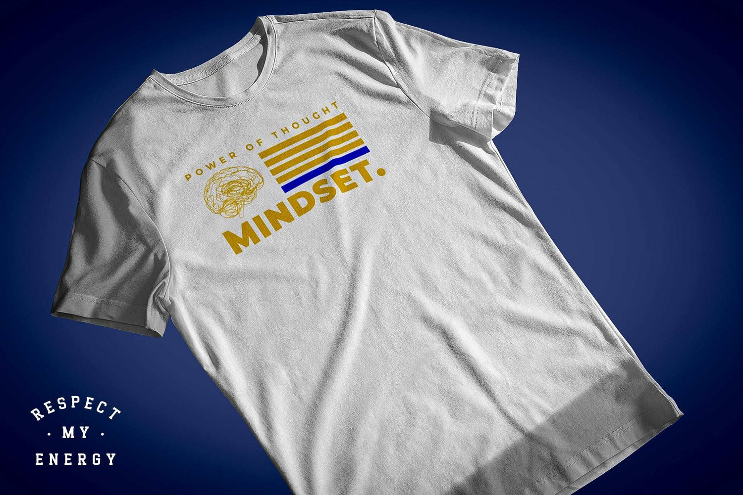 "Mindset with flag" short sleeve t-shirt