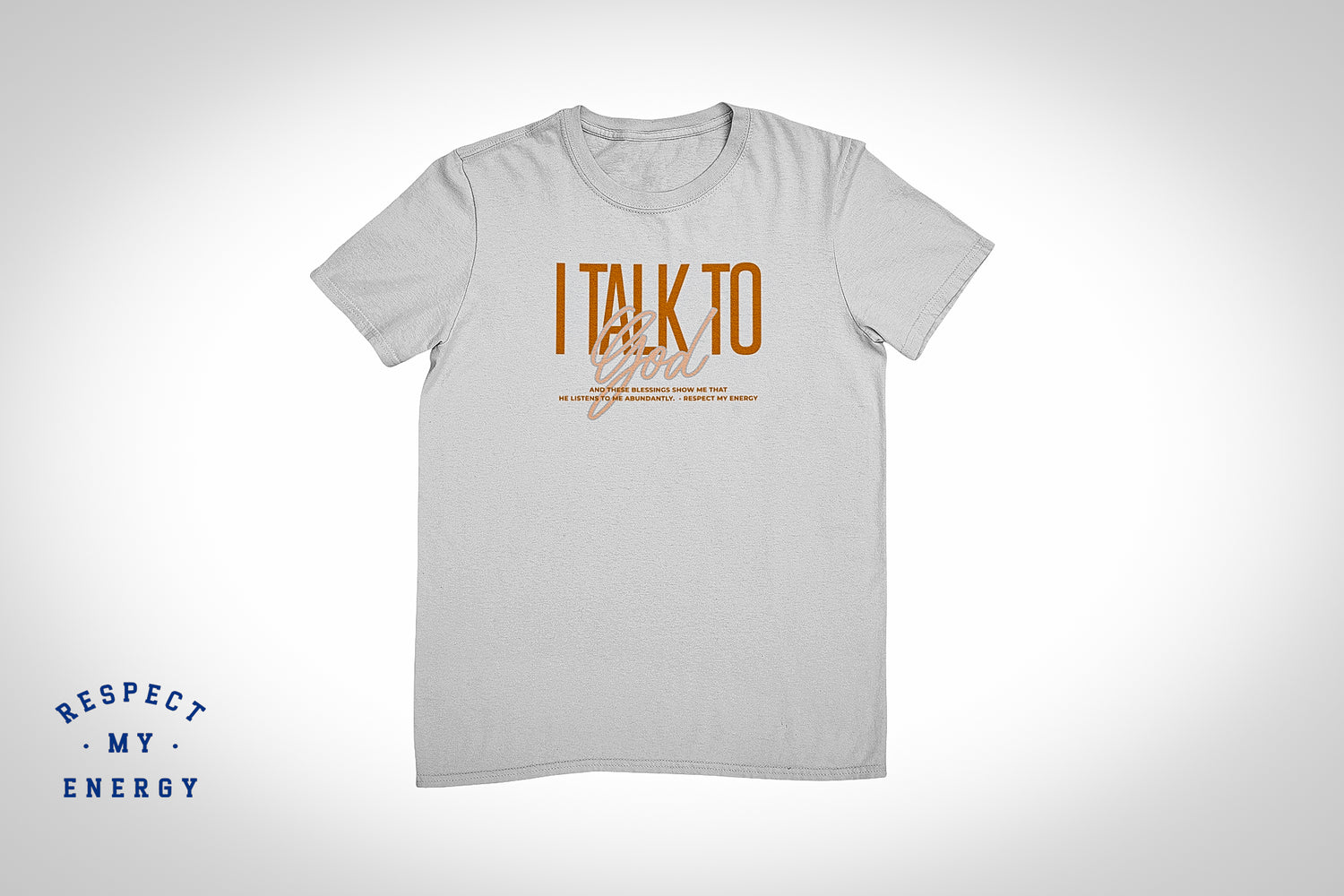 "I talk to God" short sleeve unisex t-shirt